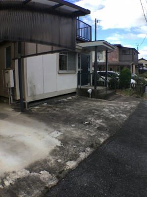 【駐車場】 | 柏原下町沖田貸家