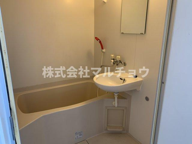 谷口ビルの浴室|ゆったり過ごせるお風呂です