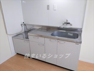 広島市安佐北区口田４丁目の賃貸マンションのキッチン
