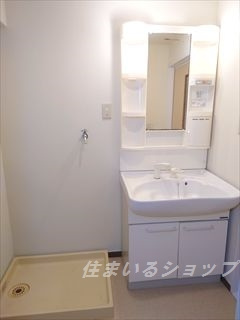 広島市安佐北区口田４丁目の賃貸マンションの洗面所|シャンプードレッサー