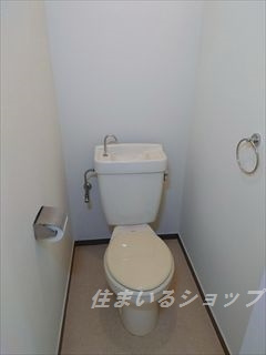 広島市安佐北区口田４丁目の賃貸マンションのトイレ