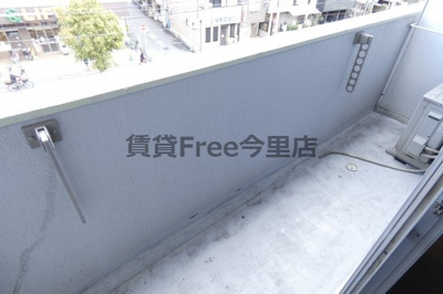 【バルコニー】 | 杉浦実業第3ビル　仲介手数料無料