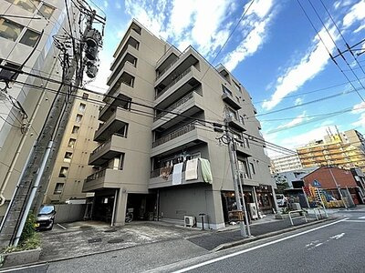 【外観】 | ライオンズマンション鶴舞　★仲介手数料無料★　老松小学校　白山中学校 | リノベーション済み。
保証付きマンションです。