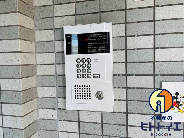 イルプリモ広川のセキュリティ|オートロック付きです
