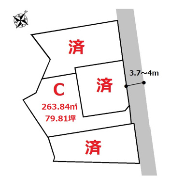  | 北群馬郡榛東村広馬場売地　Ｃ