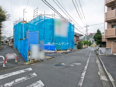 【前面道路含む現地写真】 | 東大和清水3期 | 前面東側約5.16～5.17ｍ道路