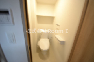 【トイレ】 | ルネフラッツ谷町四丁目 | 清潔感のあるトイレです