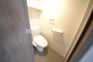 【トイレ】 | ルネフラッツ谷町四丁目 | 清潔感のあるトイレです