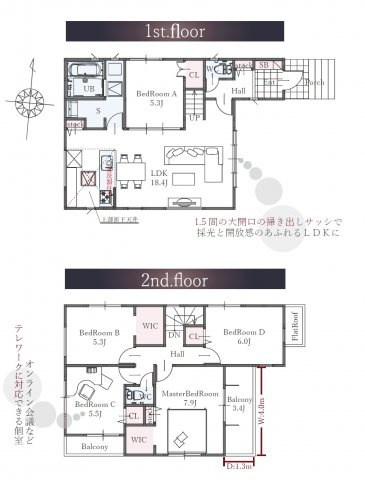 南区堤起町1期5号棟　＜仲介手数料無料＞宝南小・南光中　新築一戸建て