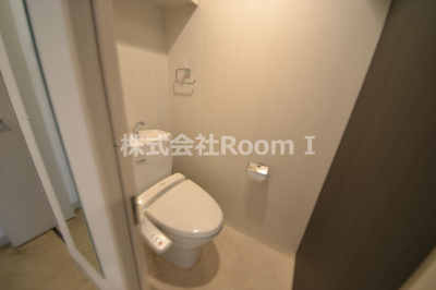 【トイレ】 | アーバネックス大手前 | 落ち着いた色調のトイレです