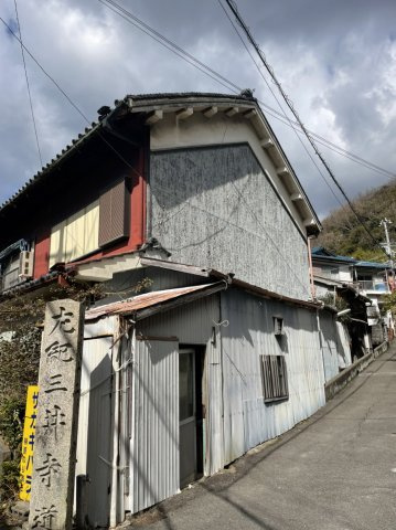 海南市日方・土地・56682の前面道路含む現地写真