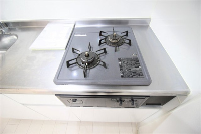 【キッチン】 | Celeste弥刀 | 2口ガスコンロ