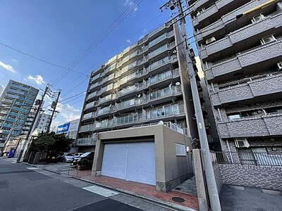 【外観】 | 日商岩井鶴舞ハイツ　★仲介手数料無料★　橘小学校　前津中学校 | リノベーション済み。
保証付きマンションです。