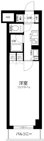 【間取り】 | ルーブル赤羽