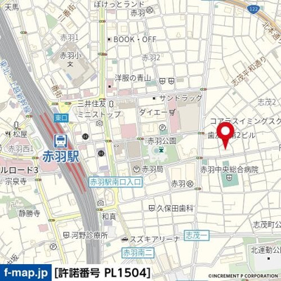 【地図】 | ルーブル赤羽