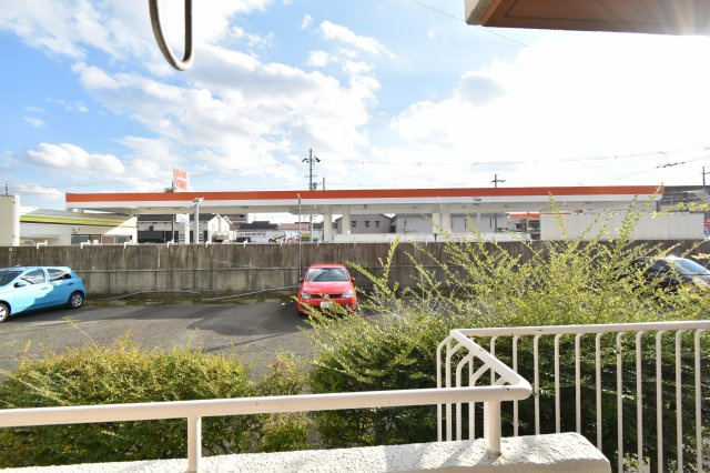 ハイツ中村の展望|南向きで日当たり良好