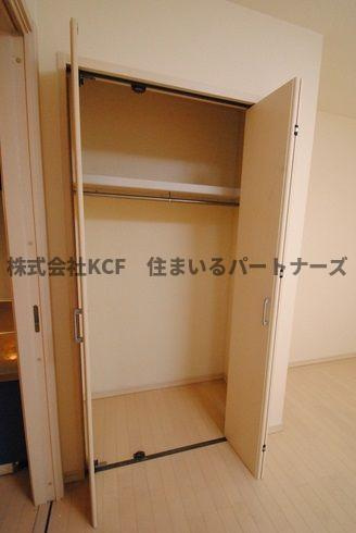 リブレア東櫛原A棟の収納|ちょっとした収納スペースも充実しています
