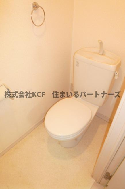リブレア東櫛原A棟のトイレ|ゆったりとした空間のトイレです