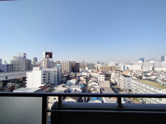 ユニハイム緑橋の展望|上層階につき眺望良好です♪