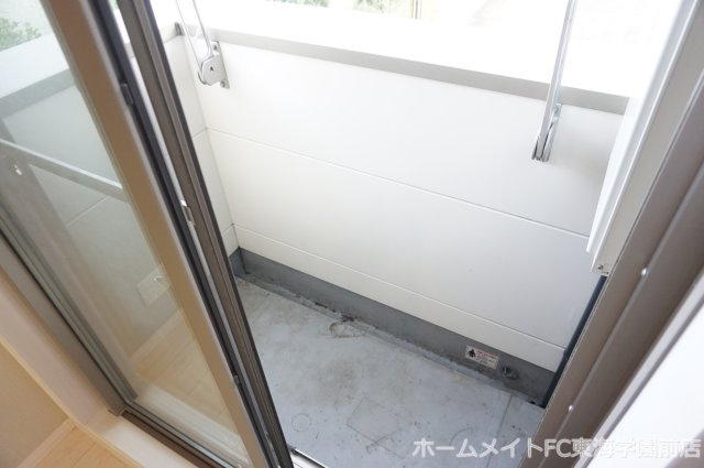 CB南熊本ヴィータのバルコニー