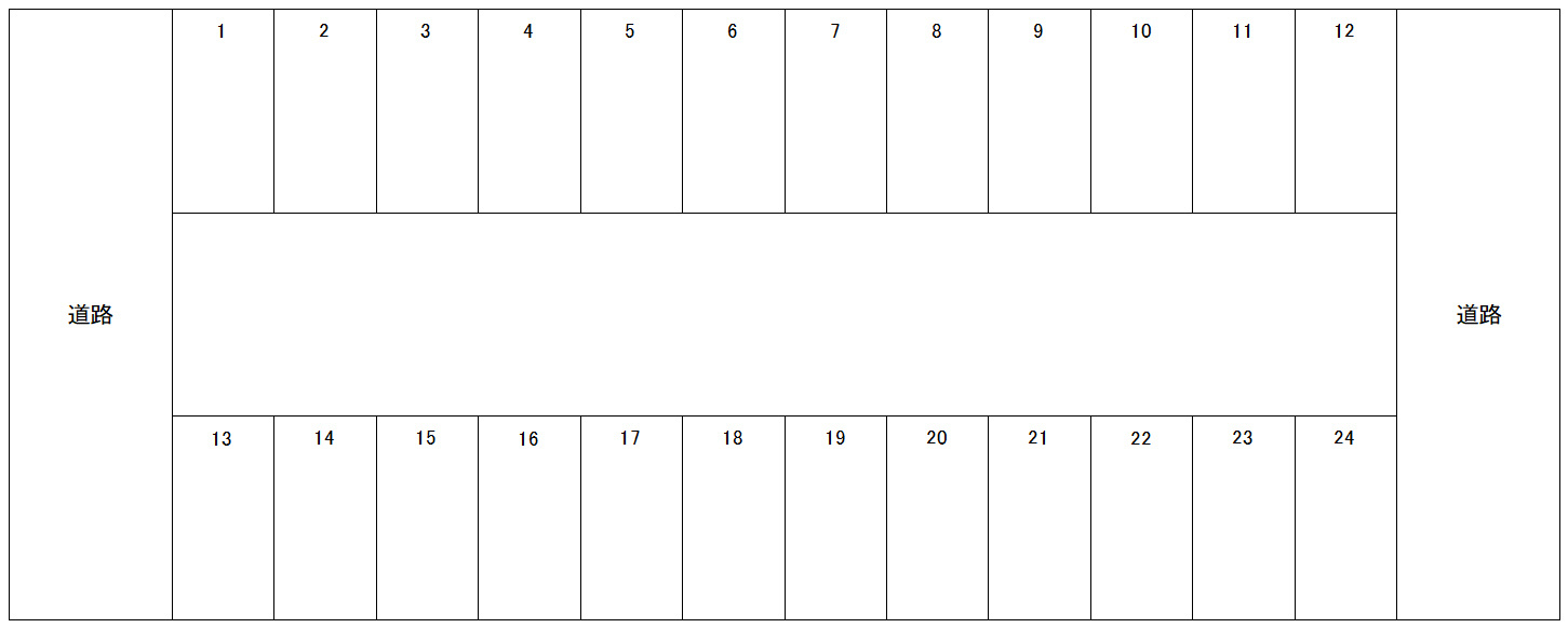 神楽橋駐車場の間取り