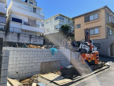 【外観】 | 仲介手数料無料　多摩市聖ヶ丘３丁目新築戸建て１棟　１号棟