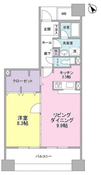 ☆全部屋南東向きの1LDK☆