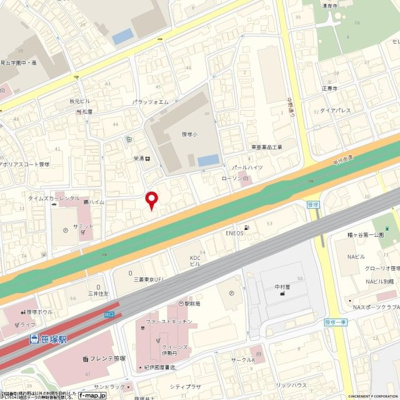 【地図】 | 日神デュオステージ笹塚西館