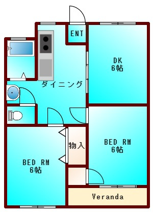 【間取り】 | ヴィラ内浜