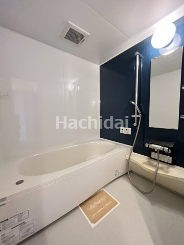 ルミエール新道の浴室|追い焚き付きバス