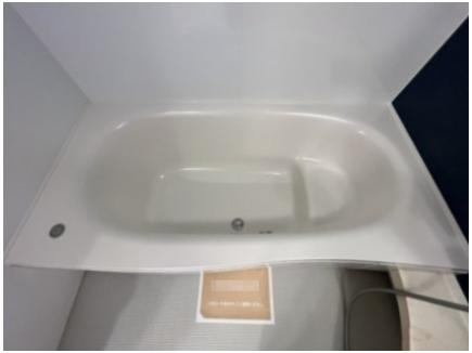 ルミエール新道の浴室|浴槽