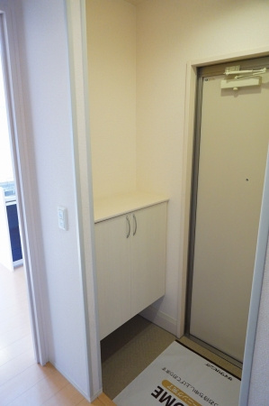 ルミエール新道の玄関