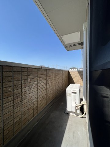 ルミエール新道のバルコニー