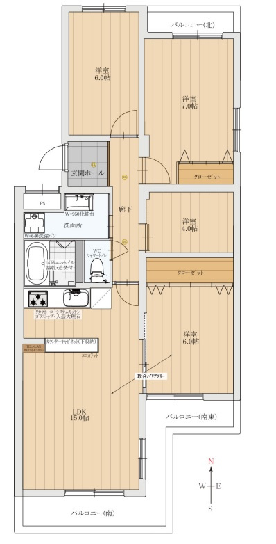 イトーピア箕面マンションの画像