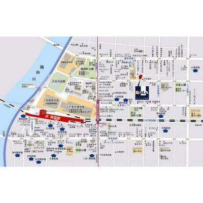 【地図】 | ガーラ・シティ両国