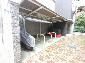 【その他共用部分】 | バイク置場です。