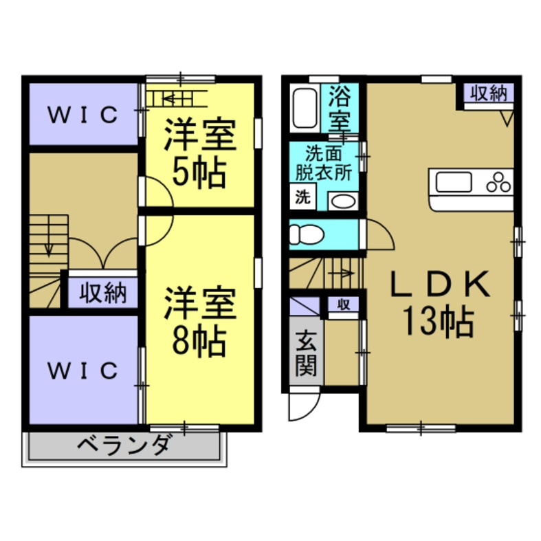 メゾンド樽水の間取り
