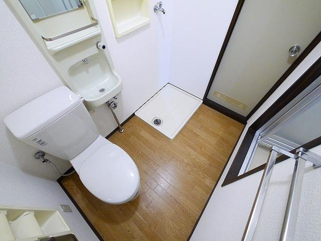 生駒川パークハイツのトイレ|落ち着いたトイレです