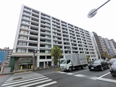 【外観】 | リーデンススクエア桜木町 | 総戸数１４４戸、２００５年１１月築、管理人は日勤勤務につき管理体制良好です♪