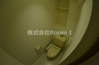 【トイレ】 | エイペックス松屋町ヴァンデュール | 清潔感のあるトイレです