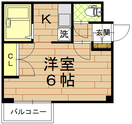 ドミール黒門の間取り