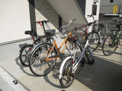 【その他共用部分】 | カレッジヒルズ瑞光 | 共用部の駐輪場です