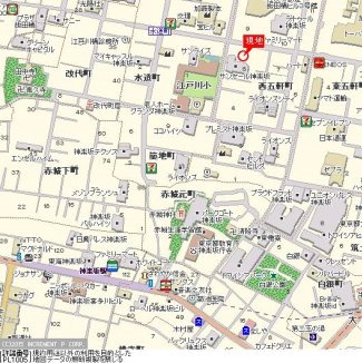 【地図】 | ラグジュアリーアパートメントデュオ神楽坂