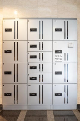 【その他共用部分】 | ラグジュアリーアパートメントデュオ神楽坂 | 宅配BOX