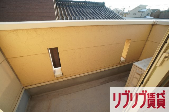 ユイマール末広のバルコニー