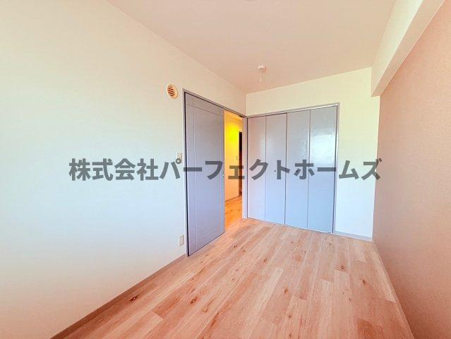 天の川フラットの寝室|ゆとりの広さです