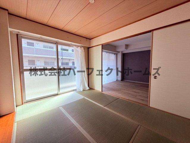 天の川フラットの和室|和室、ちょっとしたくつろぎスペースにいかがでしょうか