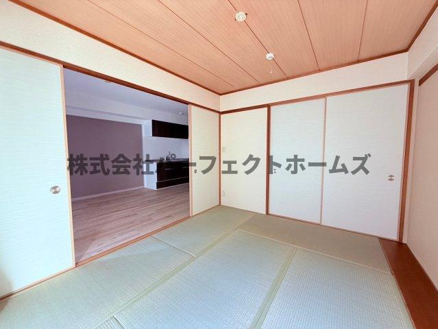 天の川フラットの和室|趣のある和室です