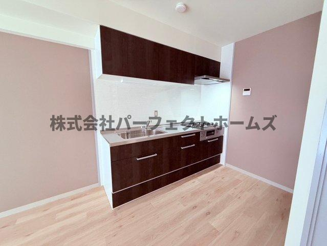 天の川フラットのキッチン|きれいなキッチンです