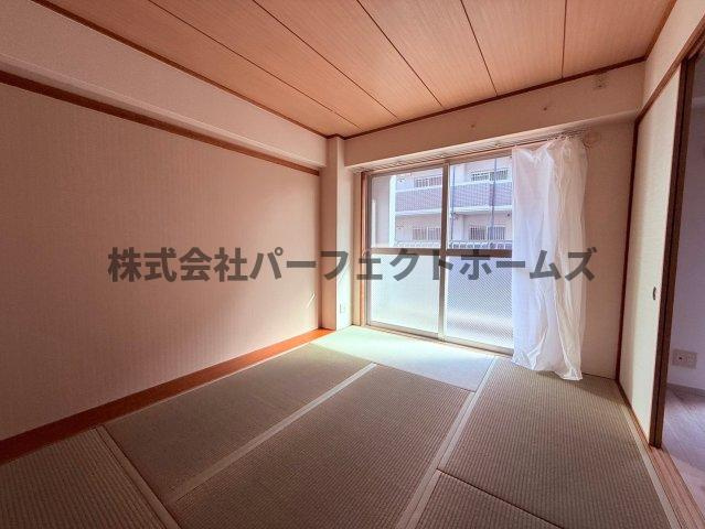 天の川フラットの和室|い草の香りが落ち着く素敵な和室です